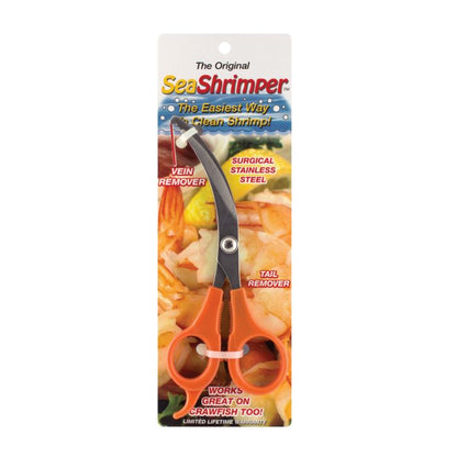 sea shrimper scissors in it card packaging