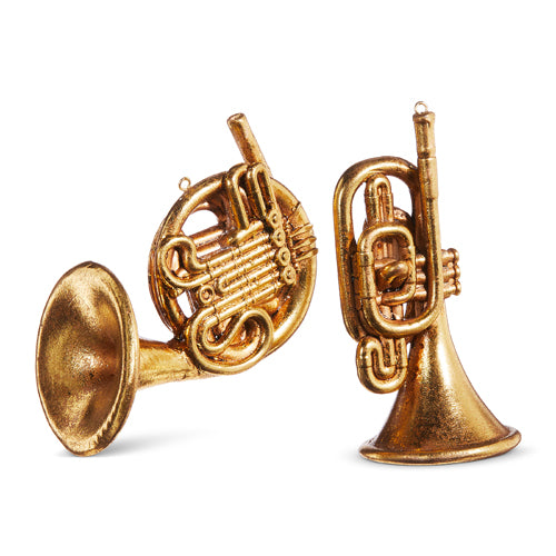 RAZ Imports - Horn Ornament