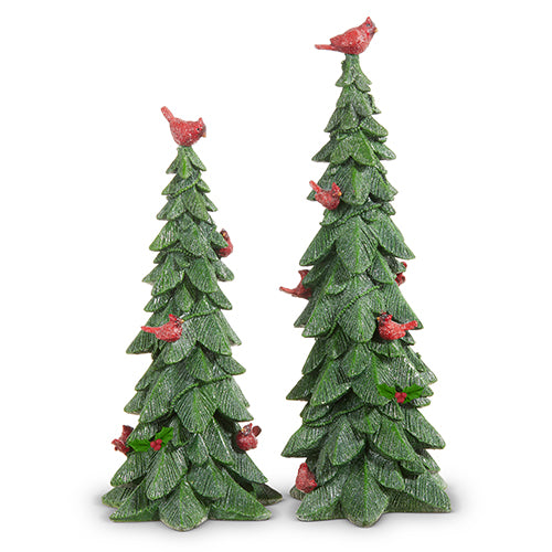RAZ Imports Green Tree with Cardinals Kitchen Store & More