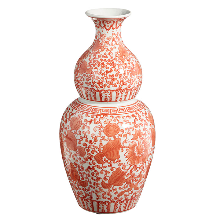 front view of large vase