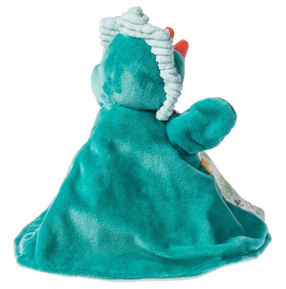 back view of the Pebblesaurus Lovie Puppet displayed against a white background