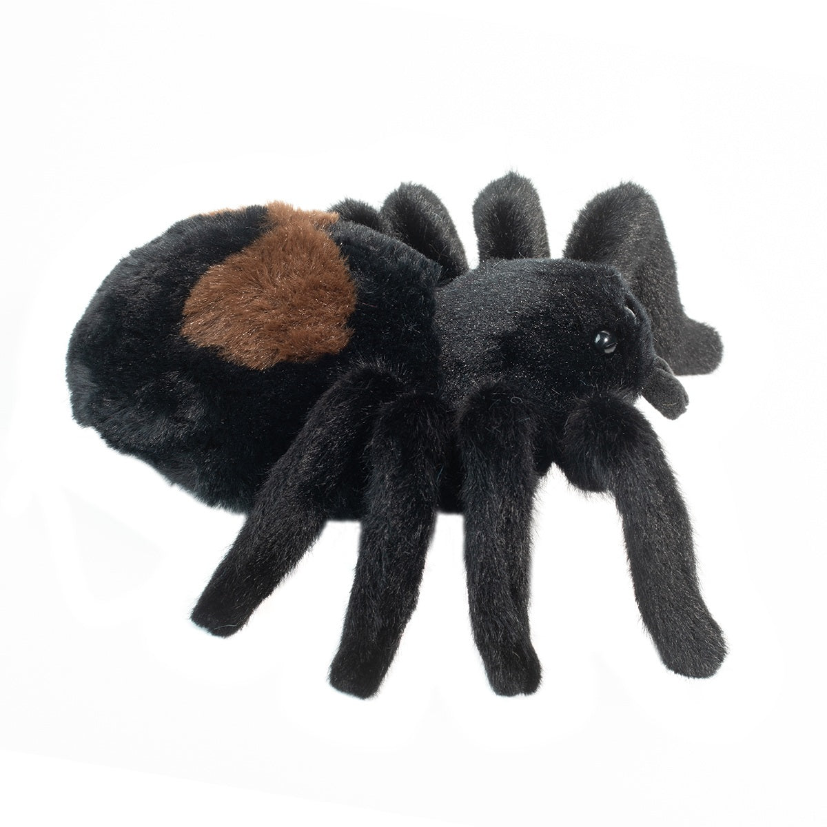 side view of Sneakie Spider Plush Toy