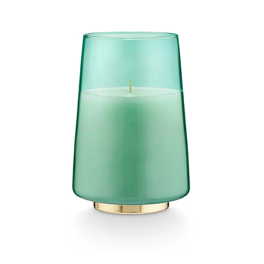 Wondermint Winsome Glass Candle shown on a white background