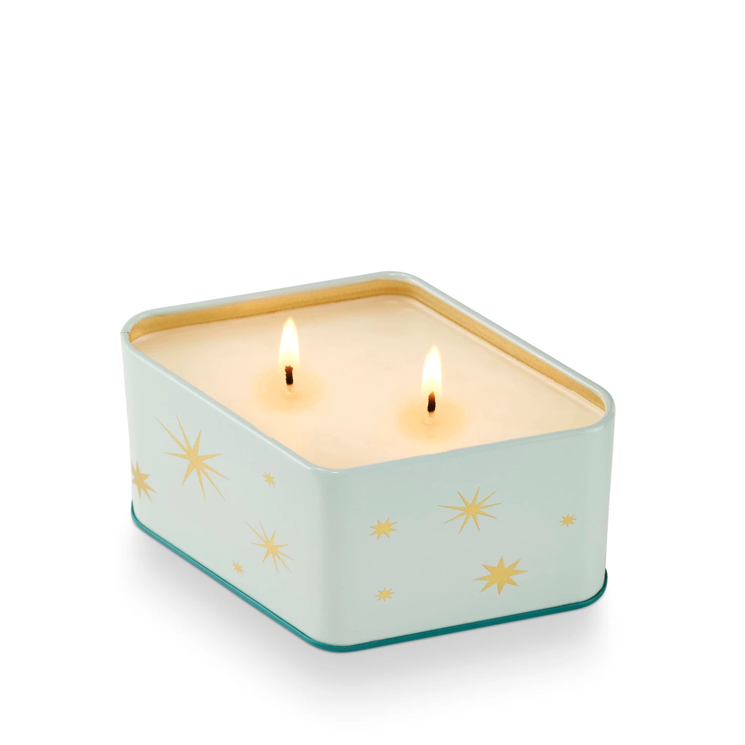 lit Wondermint Mini Tin Candle