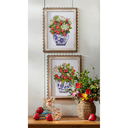 wild berry art in a decorative setting