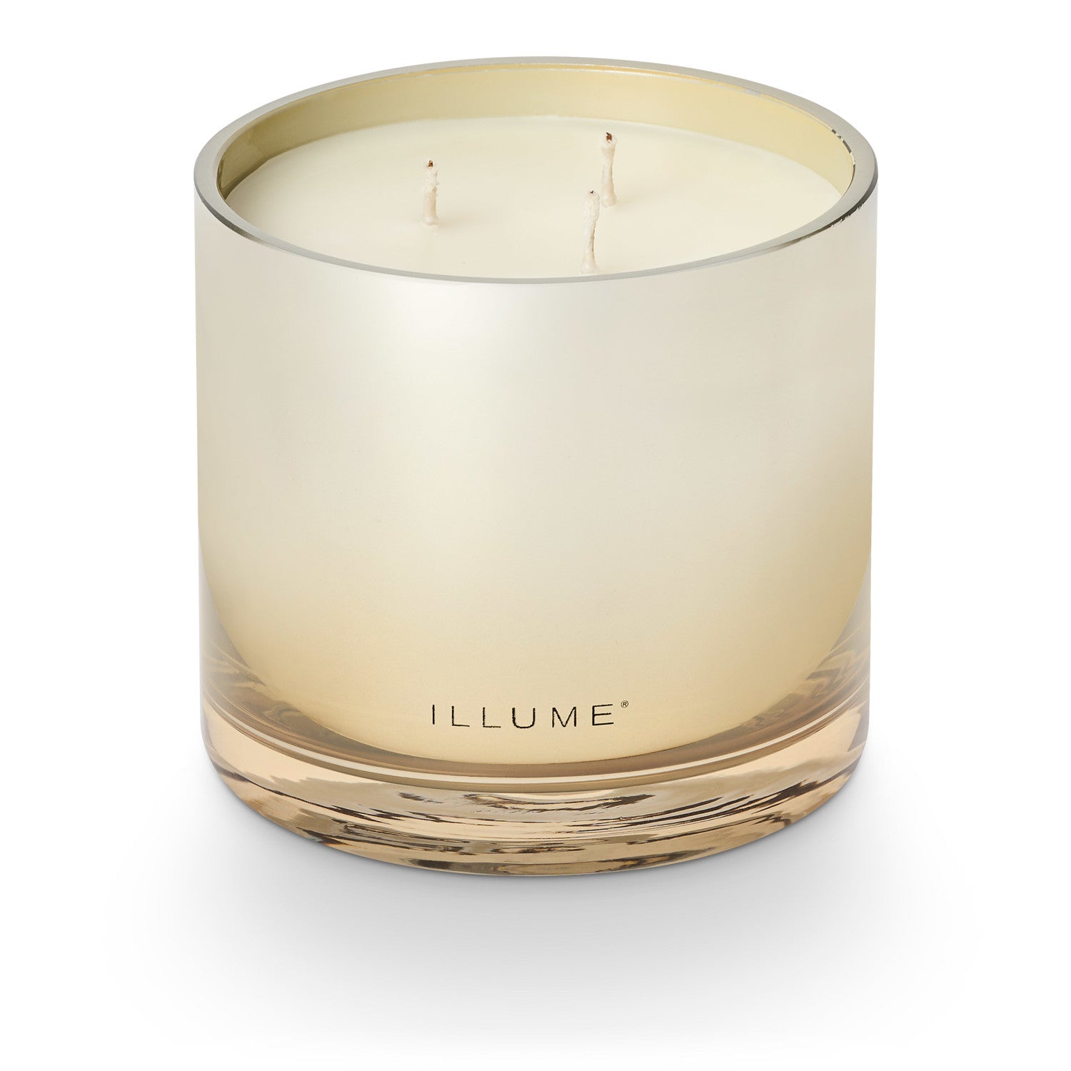 Isla Lily Statement Glass Candle on a white background