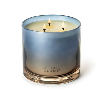 Citrus Crush Statement Glass Candle on a white background