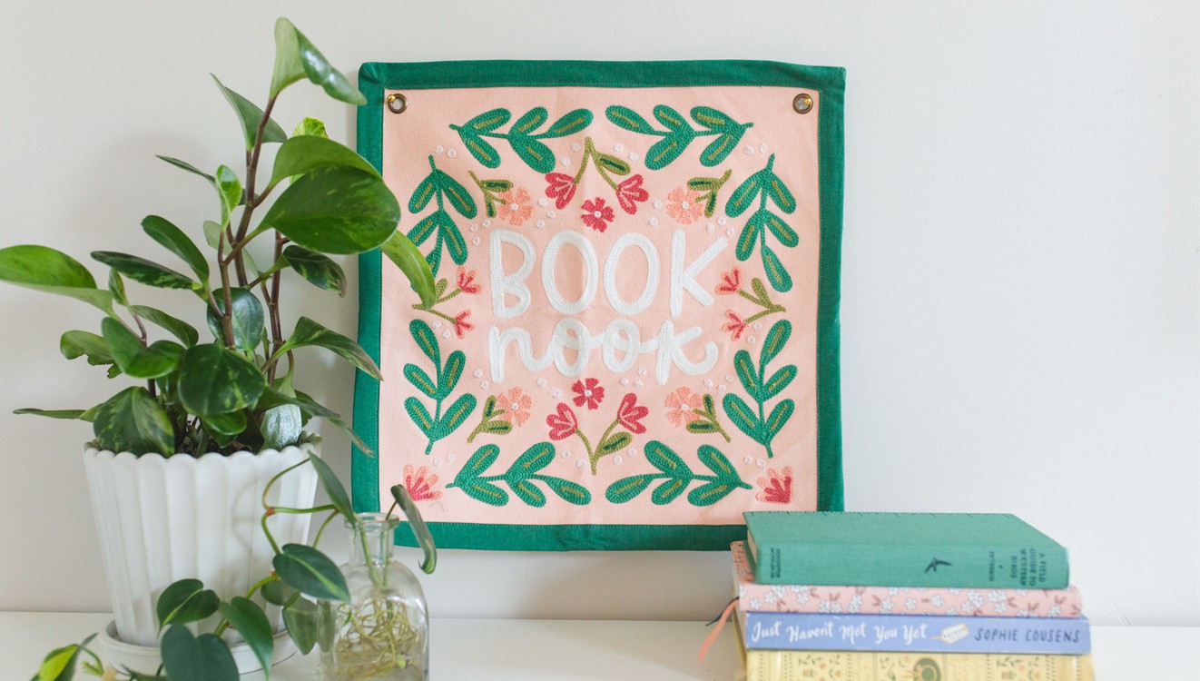 Pippi Post - Book Nook Canvas Banner – Kitchen Store & More