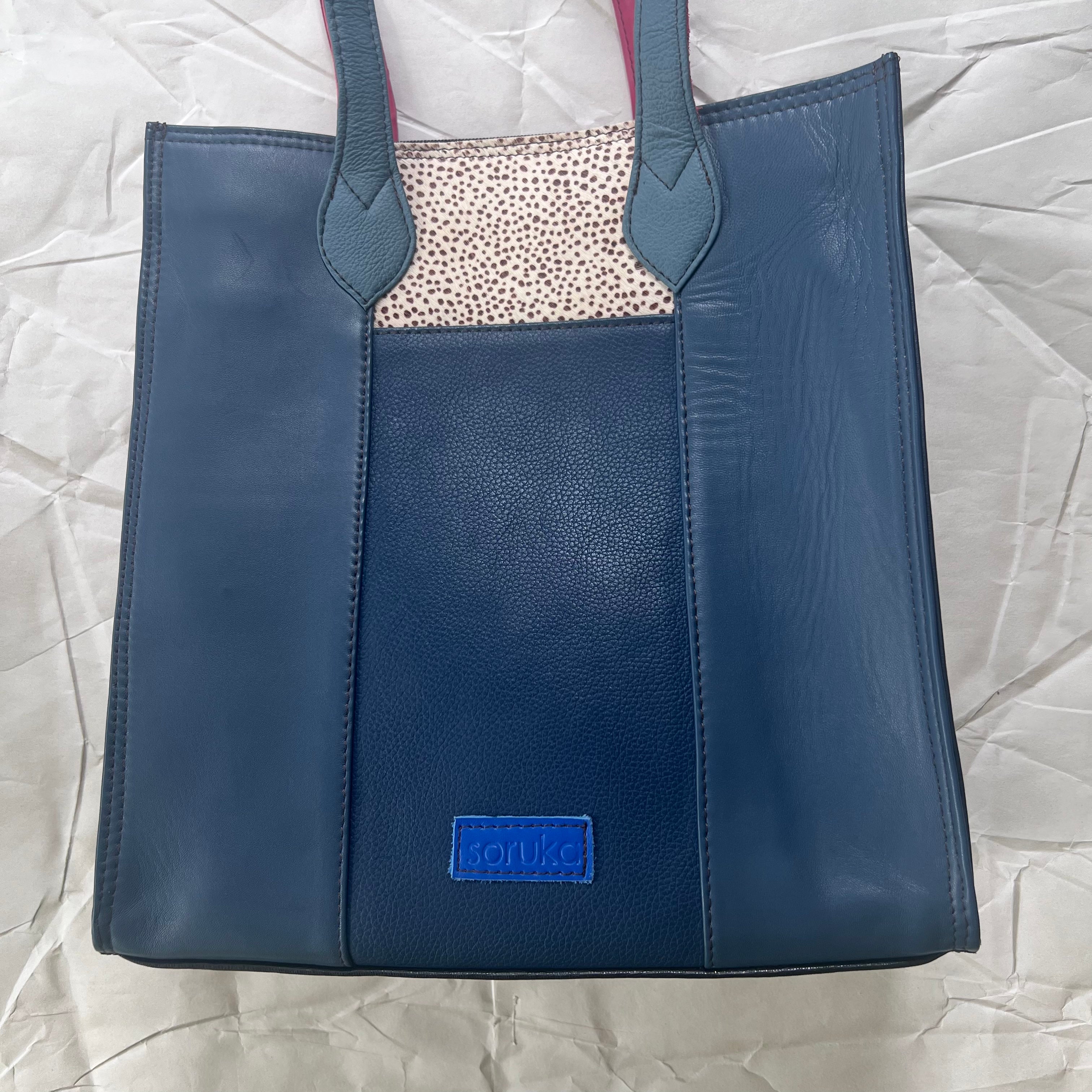 giselley Soruka - Giselle Tote, Cerulean & Raspberry – Kitchen Store & More