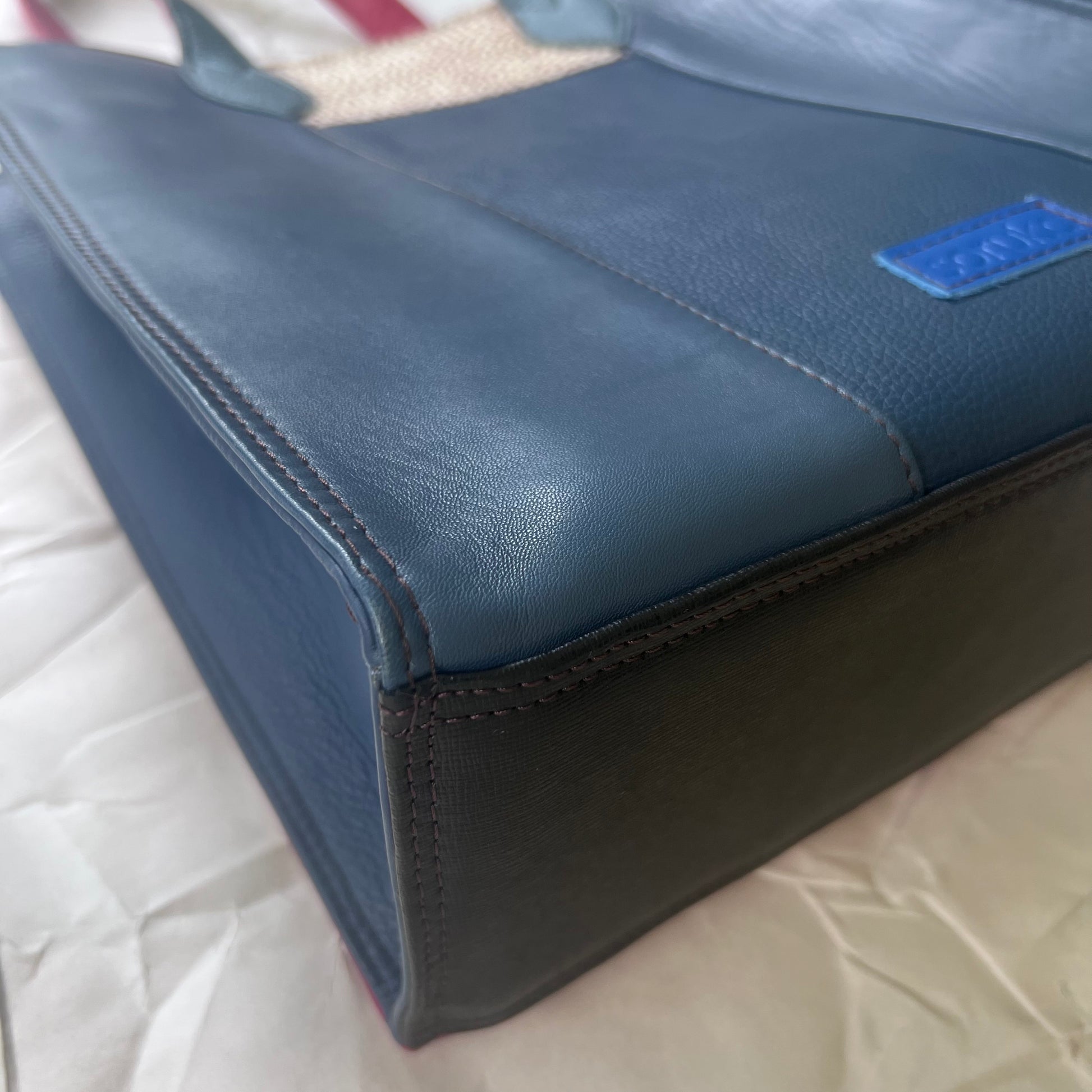 bottom angled view of giselle tote