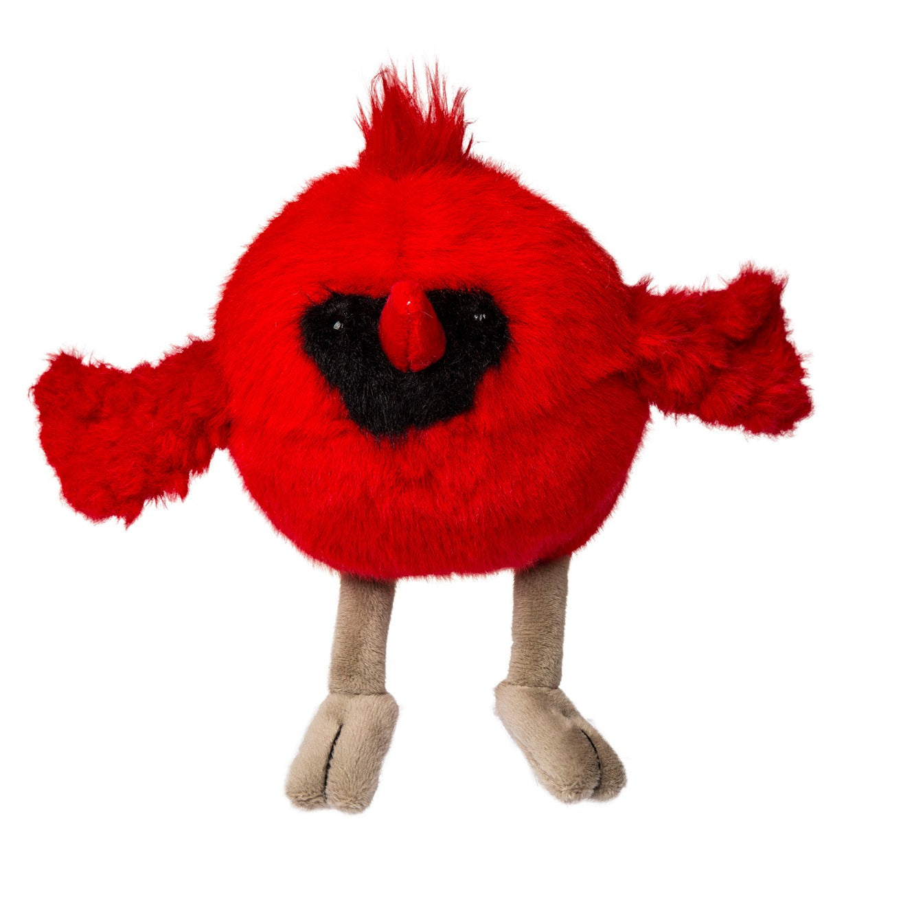 Rolly Cardinal plush toy shown on a white background