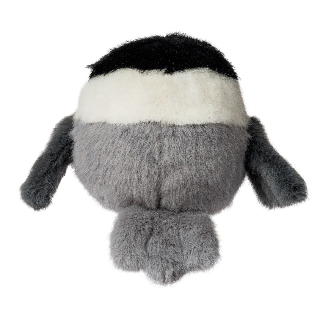 back view of Rolly Chickadee plush toy