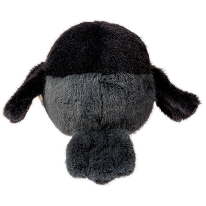 back view of Rolly Robin plush toy