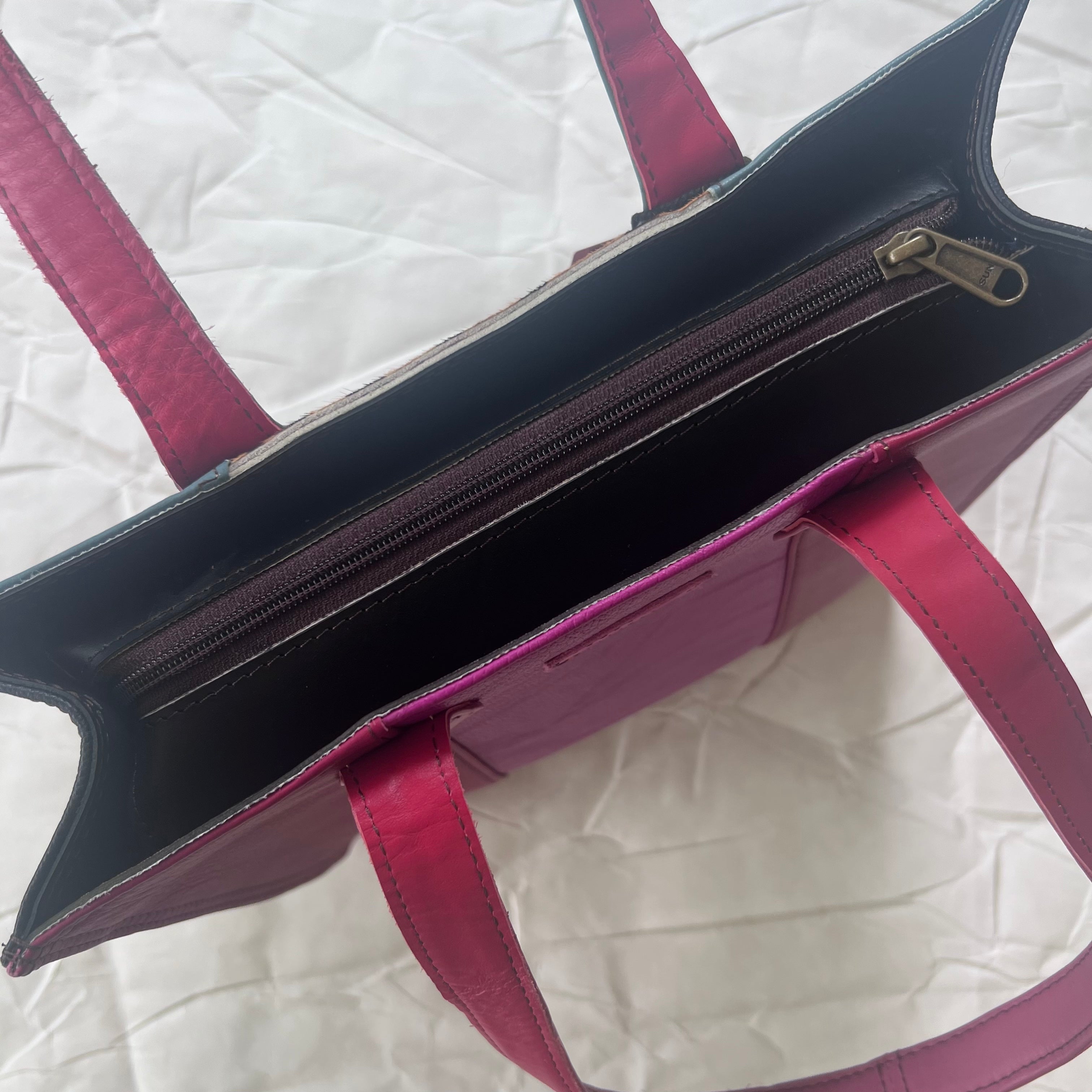 Soruka - Giselle Tote, Peacock & Cranberry – Kitchen Store & More