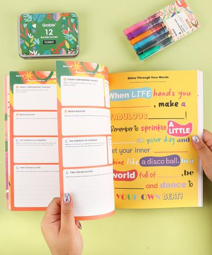 inside pages of the coloring work book