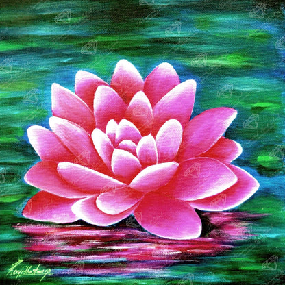 Lotus Pond Artwork