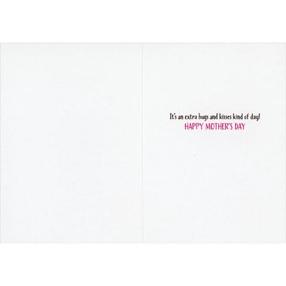 inside view of card is white with black and pink text listed in the description