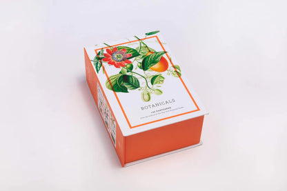 angled view of box of post cards
