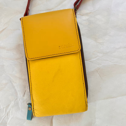 yellow eva bag.