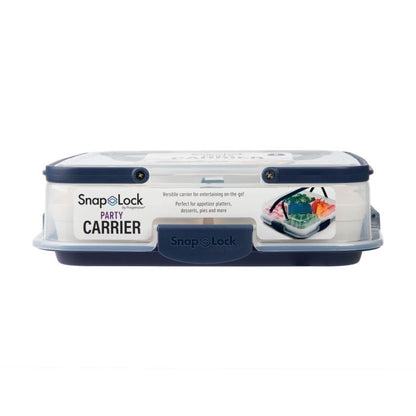 side view of Party Carrier with card packaging