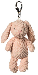 pink bunny bag charm