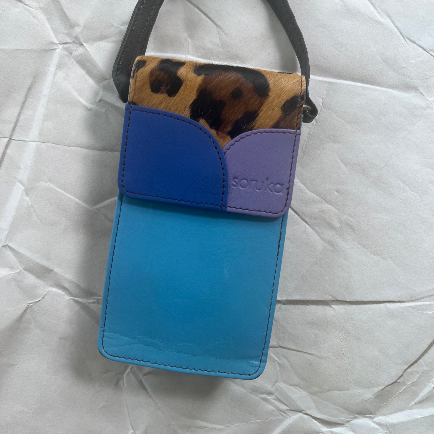 turquoise Miley Phone Bag