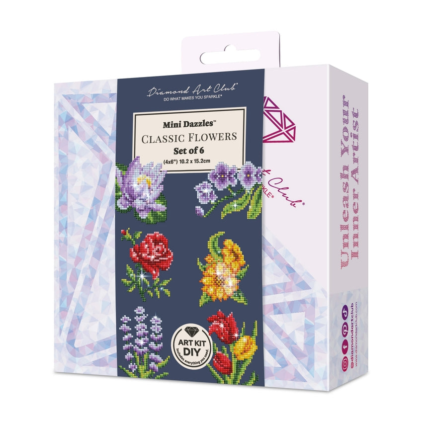 front of the mini dazzle boxed kit