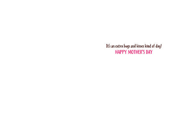 inside view of card is white with black and pink text listed in the description