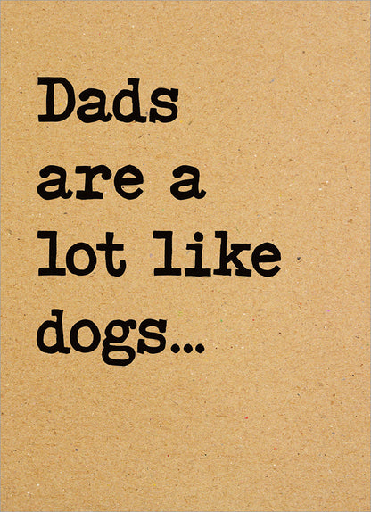 front of card has a natural paper look with black text listed in the title
