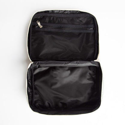 open view of train case
