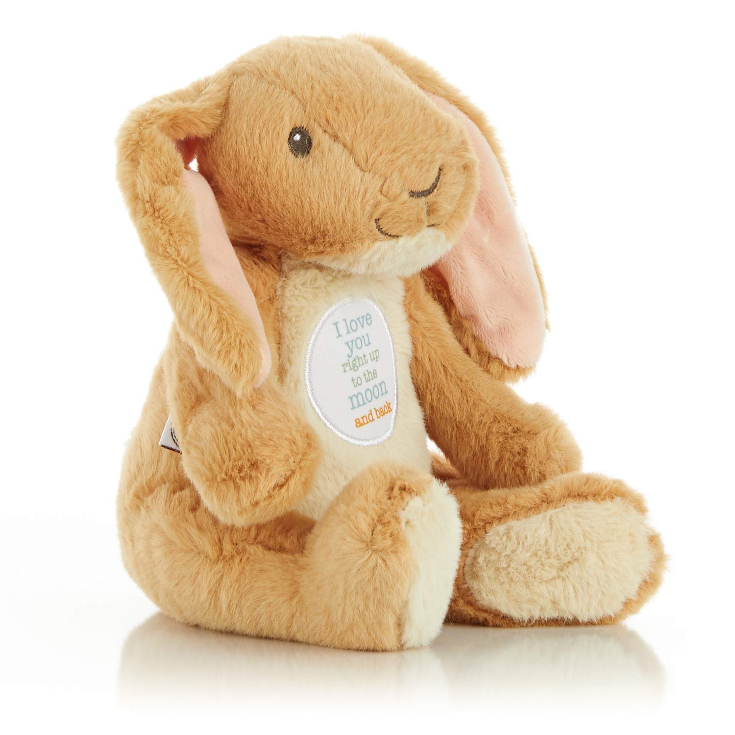 Guess How Much I Love You Bunny Plush angled to the side on a white background