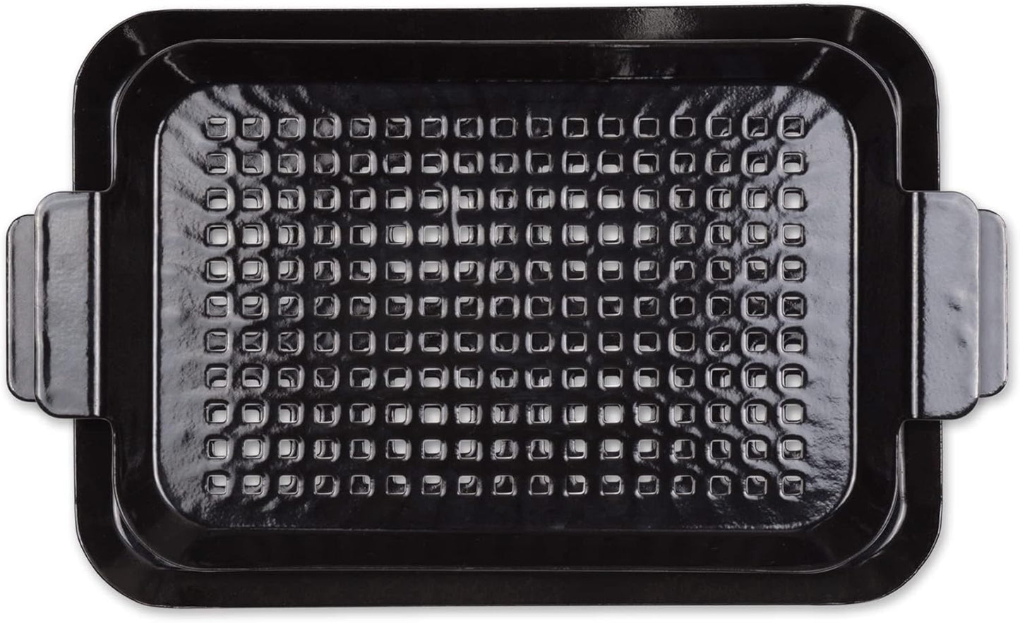 Porcelain Coated Grill Toppers stack together