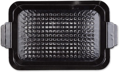 Porcelain Coated Grill Toppers stack together