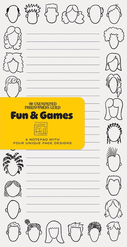 Fun & Games Notepad