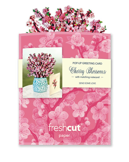 Cherry Blossom bouquet in its mailing envelope.