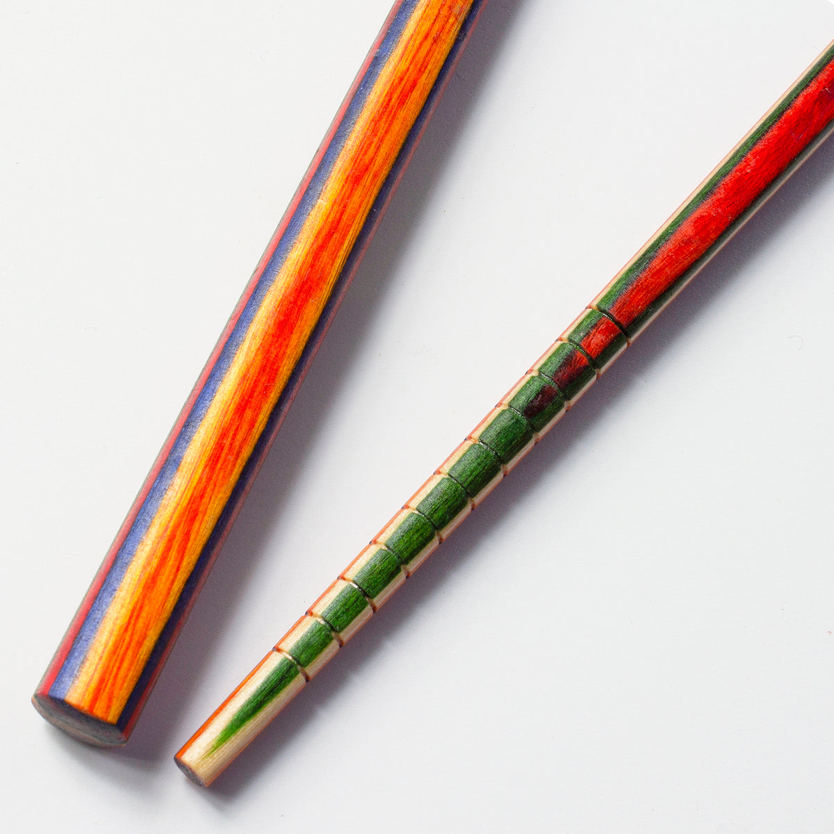 close-up of ends of Marrakesh Chopsticks