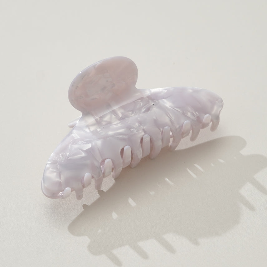 marbled ivory claw clip 