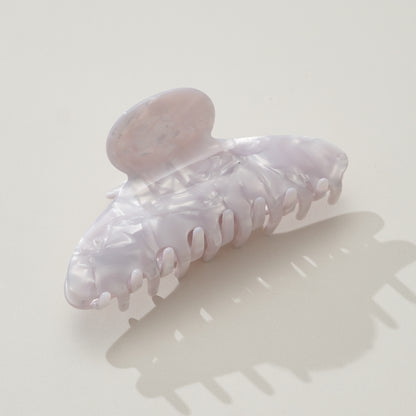 marbled ivory claw clip 