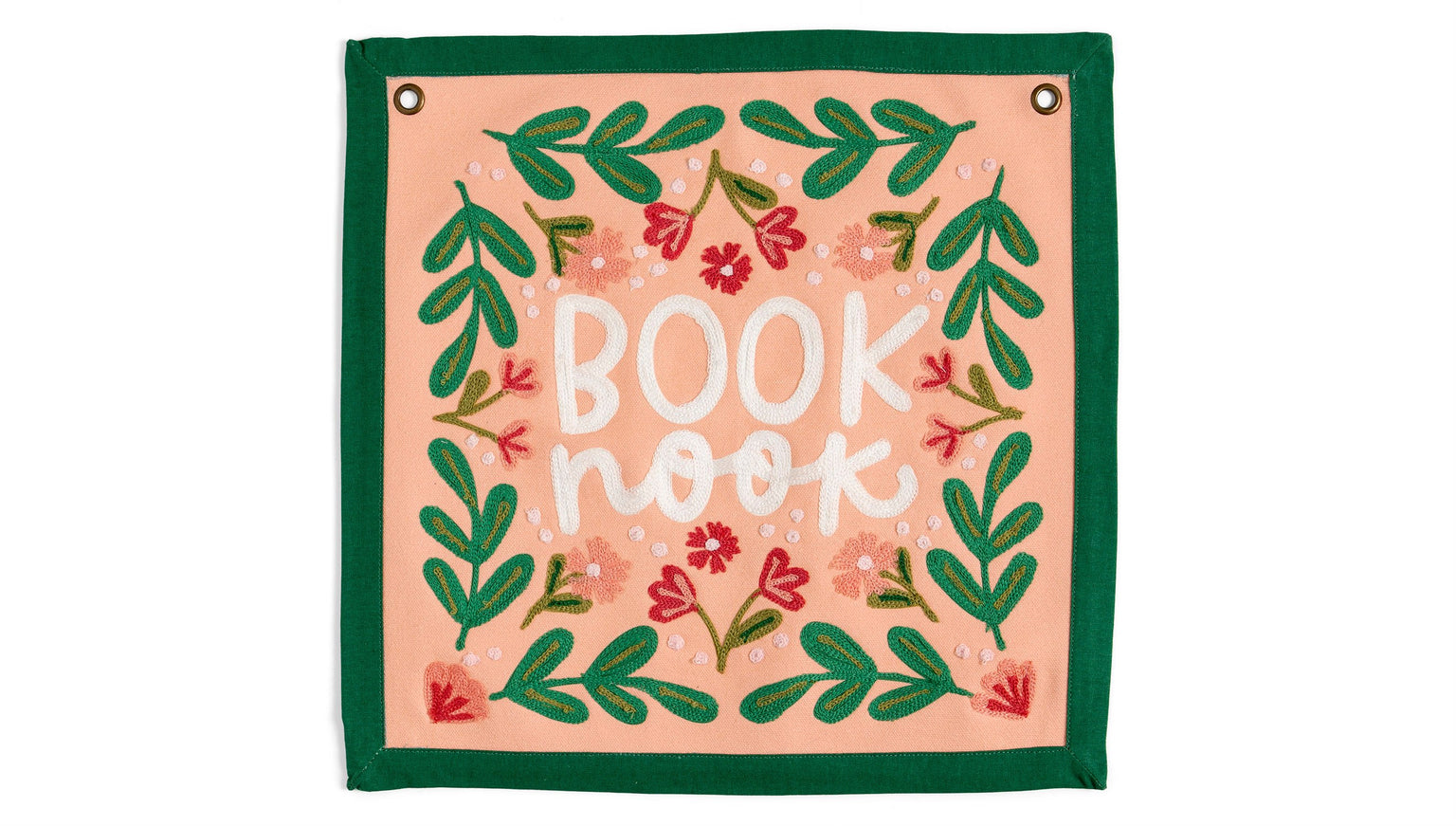  Book Nook Canvas Banner shown on a white background