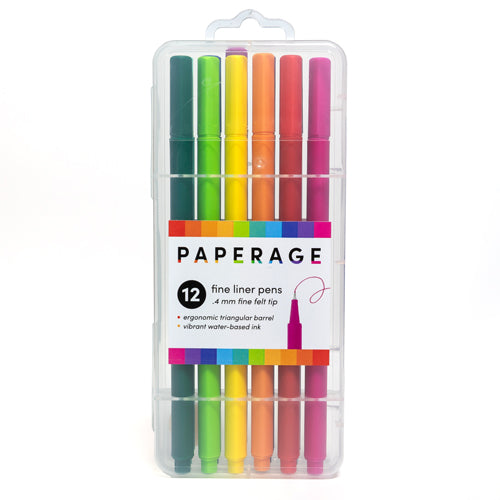 package of pens on a white background
