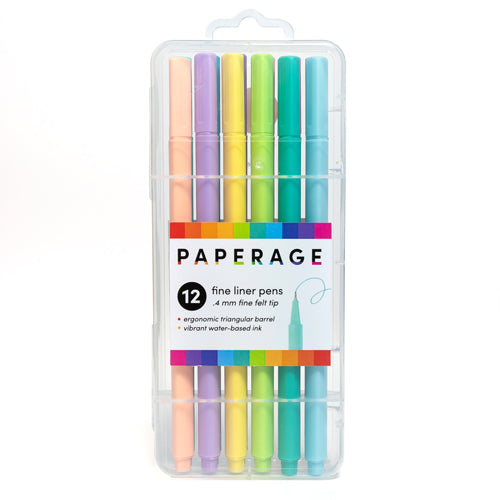 package of pens on a white background
