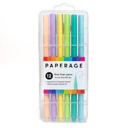 package of pens on a white background