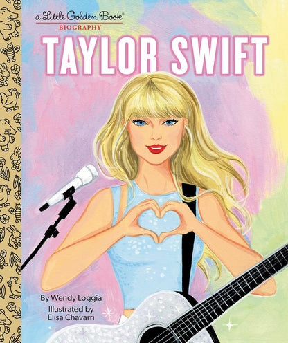 front cover of Taylor Swift: A Little Golden Book Biography