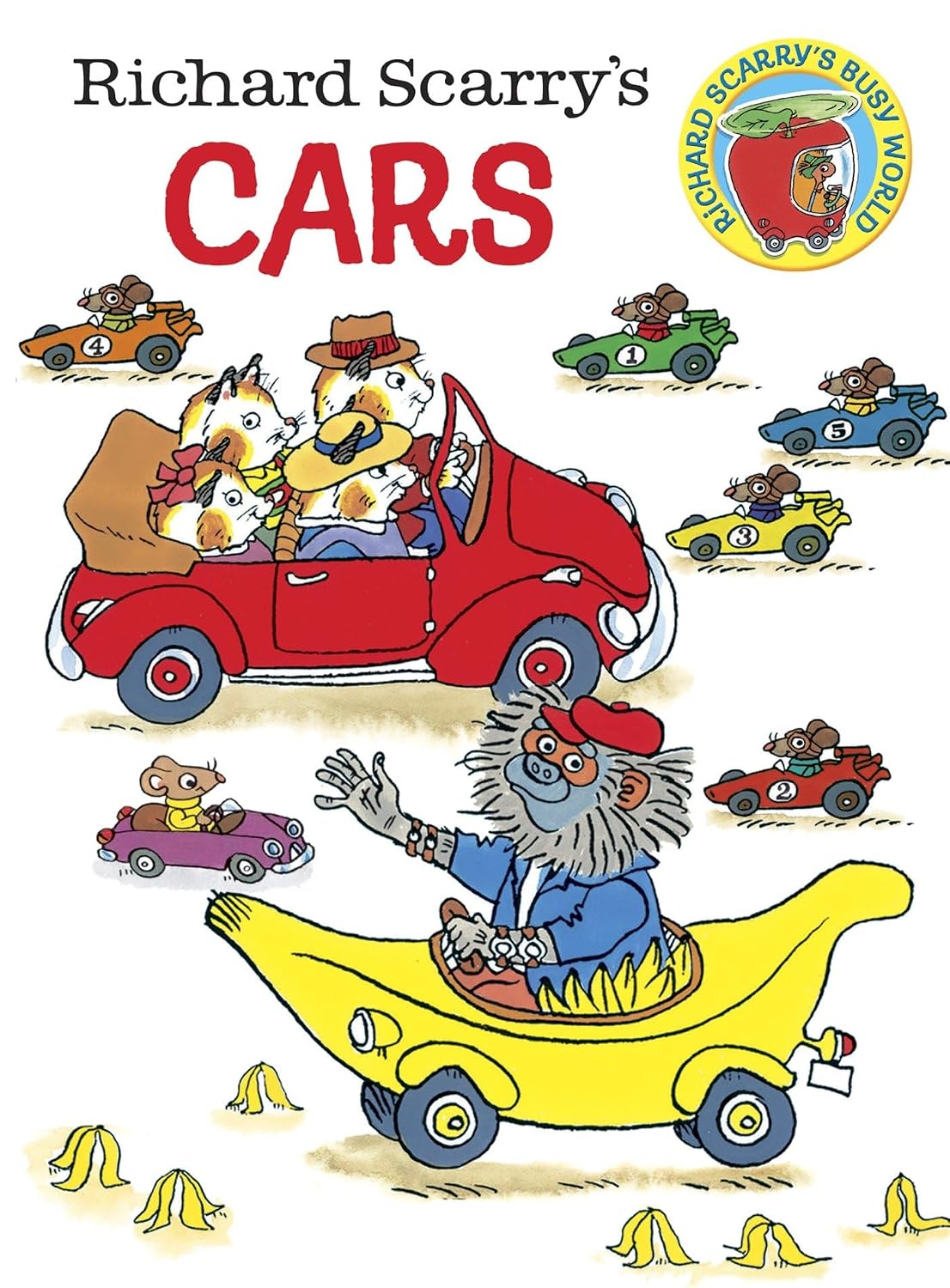 book cover to Richard Scarry's Cars