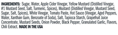 Ingredient list. Please call 501-327-2182 for more information.