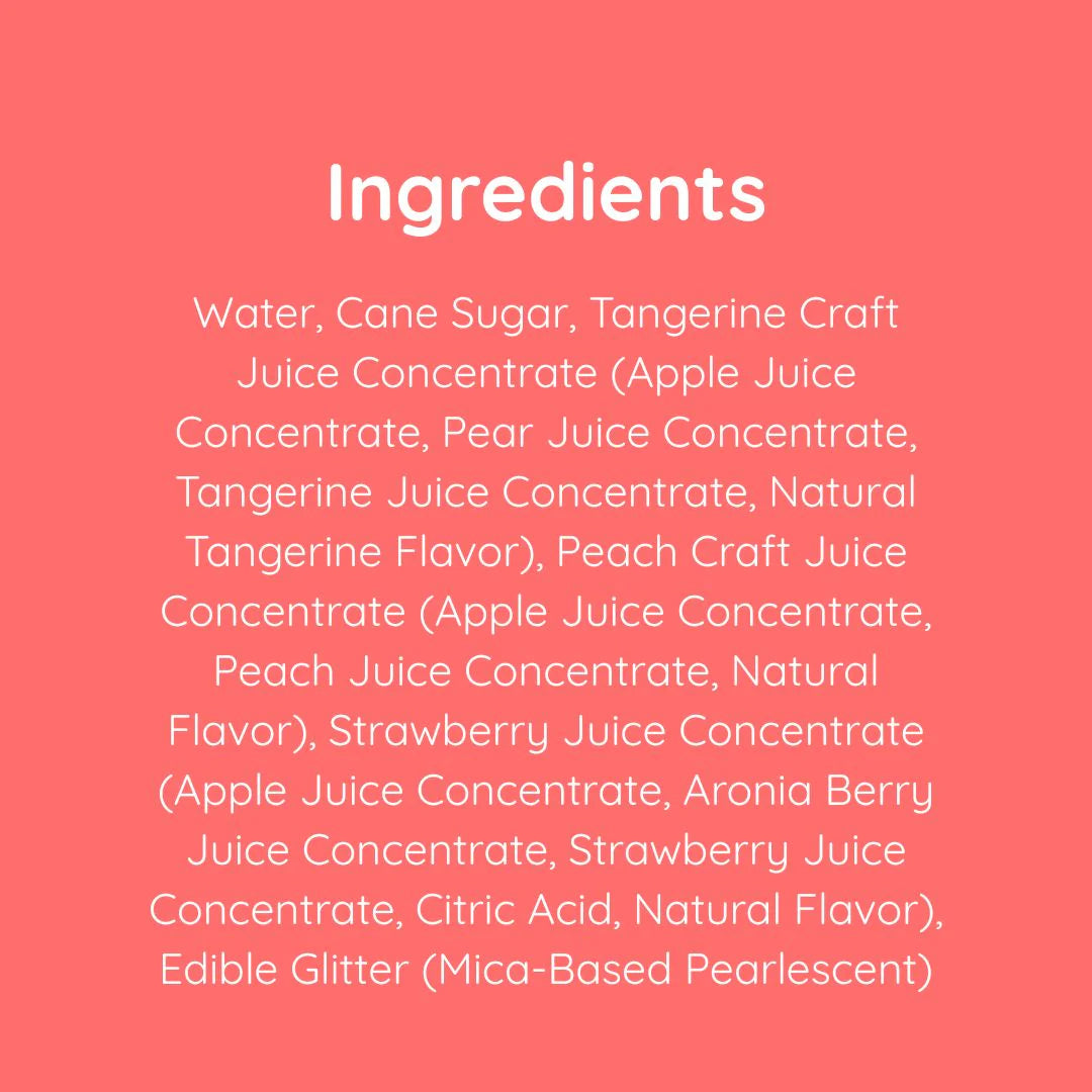 List of ingredients on a pink background. Call 501-327-2182 for more information.