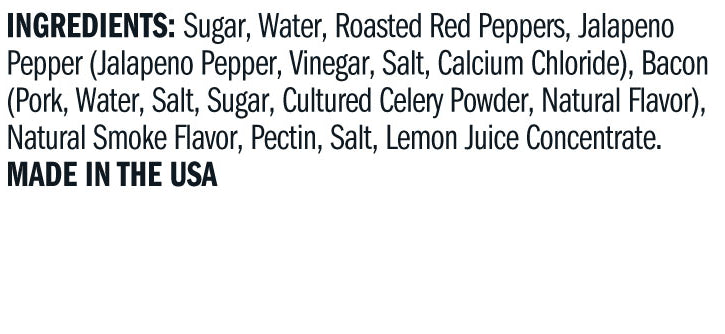 Ingredient list. Please call 501-327-2182 for more information.