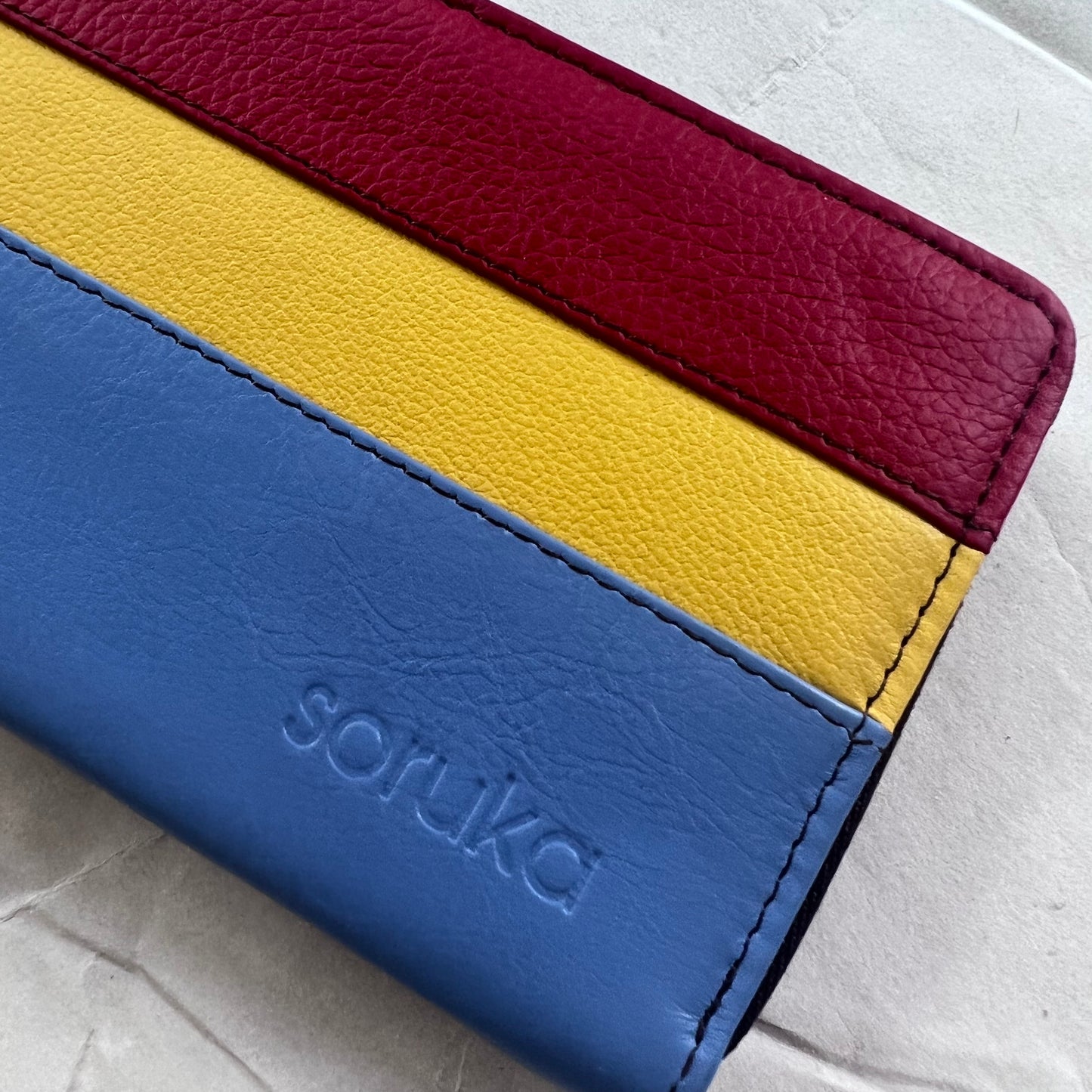 close-up periwinkle Carla Wallet