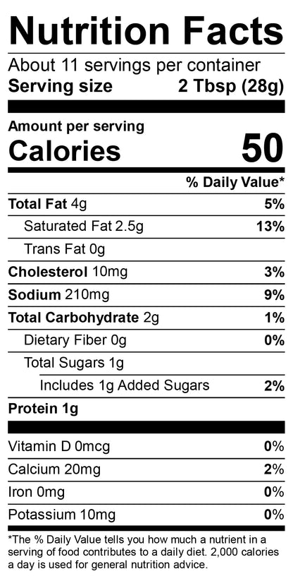 label for nutrition facts. call 501 327 2128 for more information