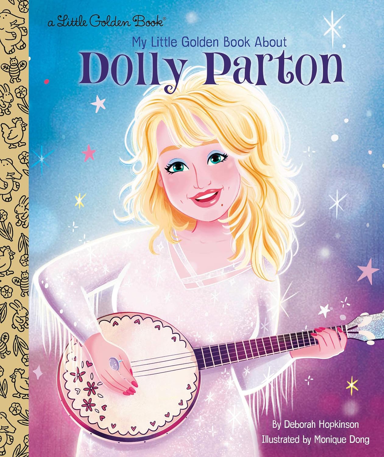 front cover of My Little Golden Book About Dolly Parton.